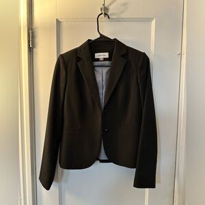 Black Calvin Klein Blazer